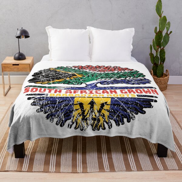 Item preview, Barbados Barbadian South African South Africa Tree Roots Flag designed and sold by FlagX.