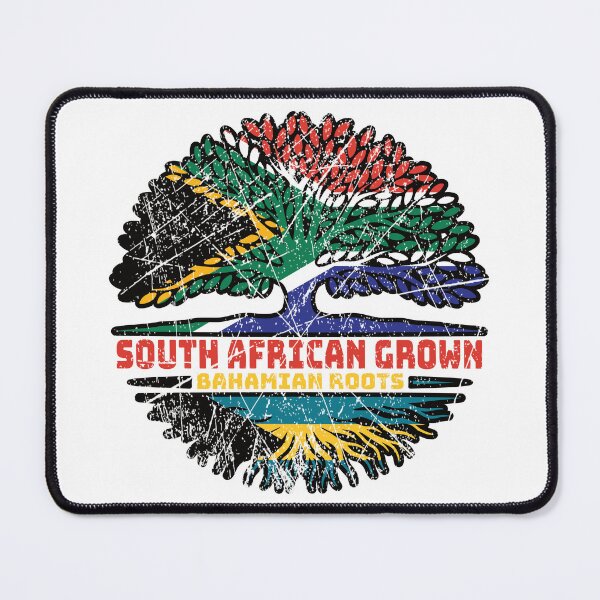 Item preview, Bahamas Bahamian South African South Africa Tree Roots Flag designed and sold by FlagX.