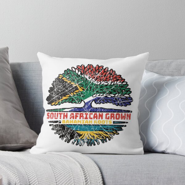 Item preview, Bahamas Bahamian South African South Africa Tree Roots Flag designed and sold by FlagX.
