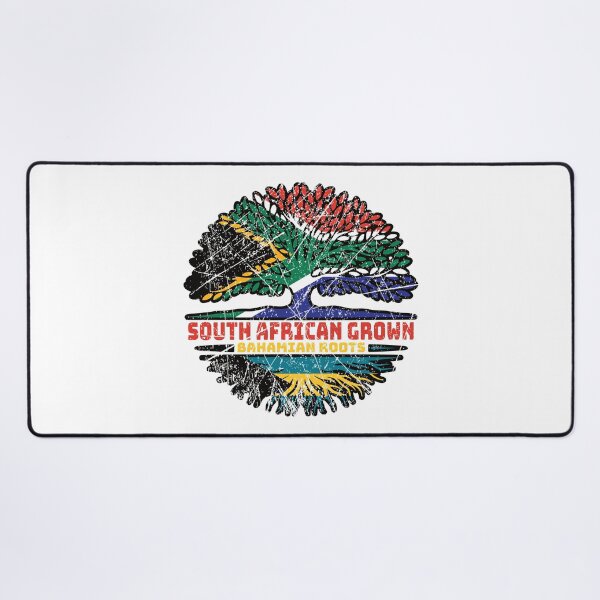 Item preview, Bahamas Bahamian South African South Africa Tree Roots Flag designed and sold by FlagX.