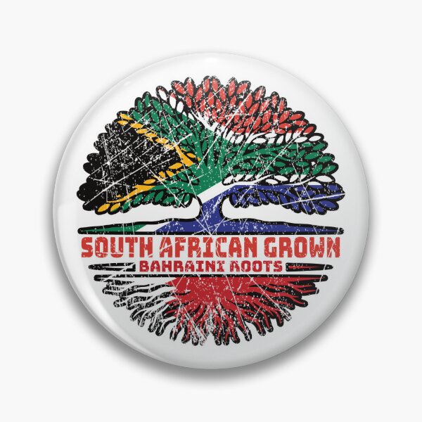 Item preview, Bahrain Bahraini South African South Africa Tree Roots Flag designed and sold by FlagX.