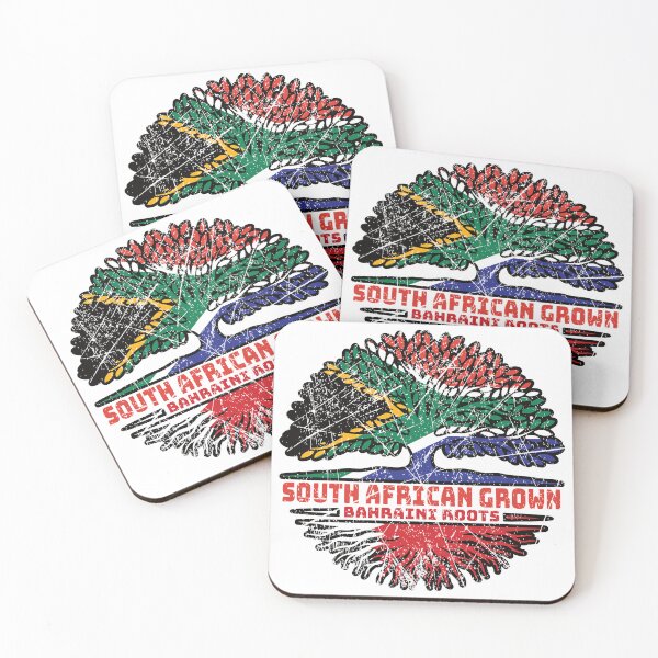 Item preview, Bahrain Bahraini South African South Africa Tree Roots Flag designed and sold by FlagX.