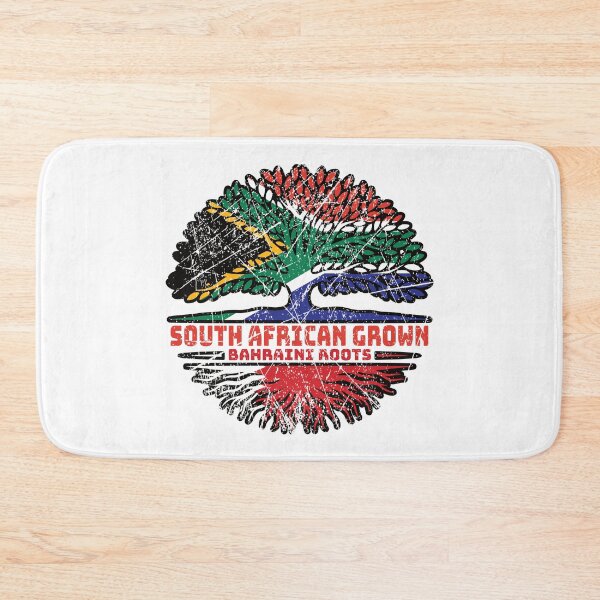 Item preview, Bahrain Bahraini South African South Africa Tree Roots Flag designed and sold by FlagX.