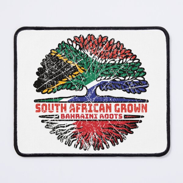 Item preview, Bahrain Bahraini South African South Africa Tree Roots Flag designed and sold by FlagX.