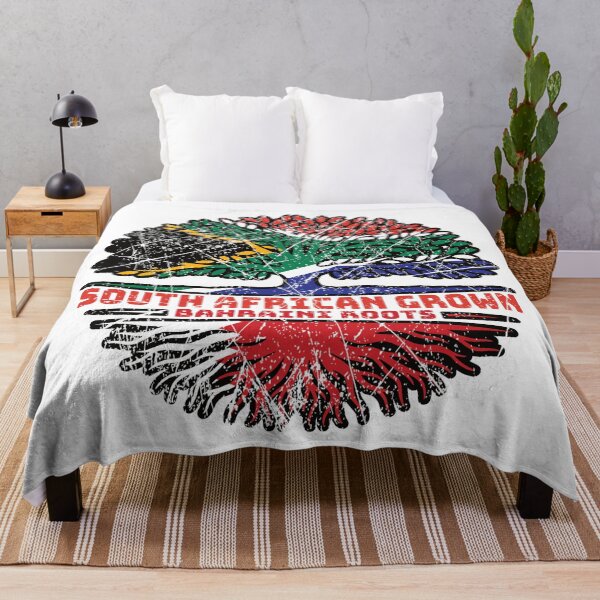 Item preview, Bahrain Bahraini South African South Africa Tree Roots Flag designed and sold by FlagX.
