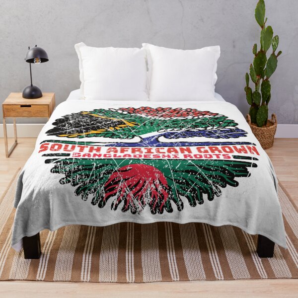 Item preview, Bangladesh Bangladeshi South African South Africa Tree Roots Flag designed and sold by FlagX.