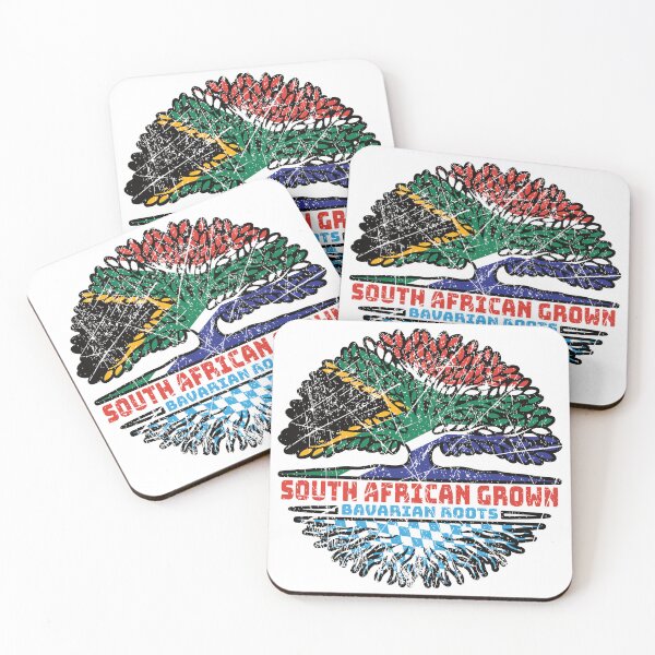 Item preview, Bavaria Bavarian South African South Africa Tree Roots Flag designed and sold by FlagX.
