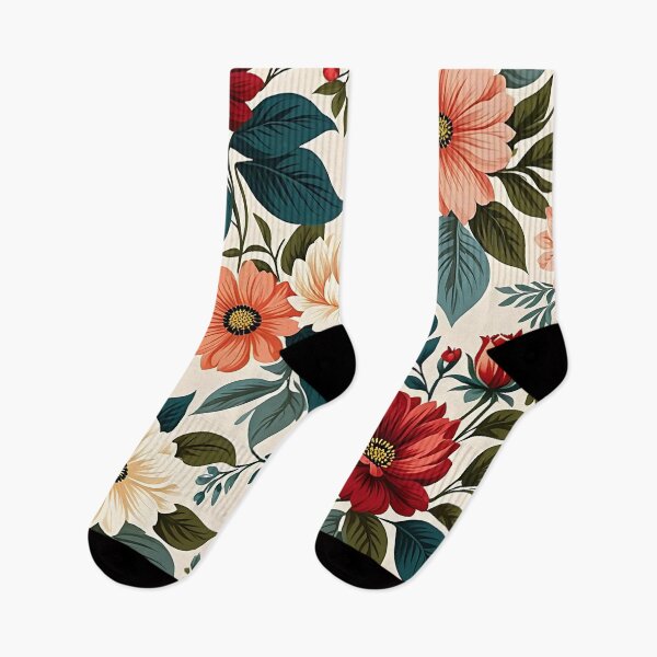 Item preview, Elegant Vintage Floral Pattern designed and sold by SportyAndArtful.