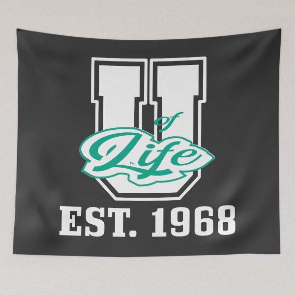 Item preview, University of life est 1968 designed and sold by giftfromheart.