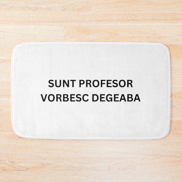 Item preview, SUNT PROFESOR / VORBESC DEGEABA designed and sold by alivehumansoul.