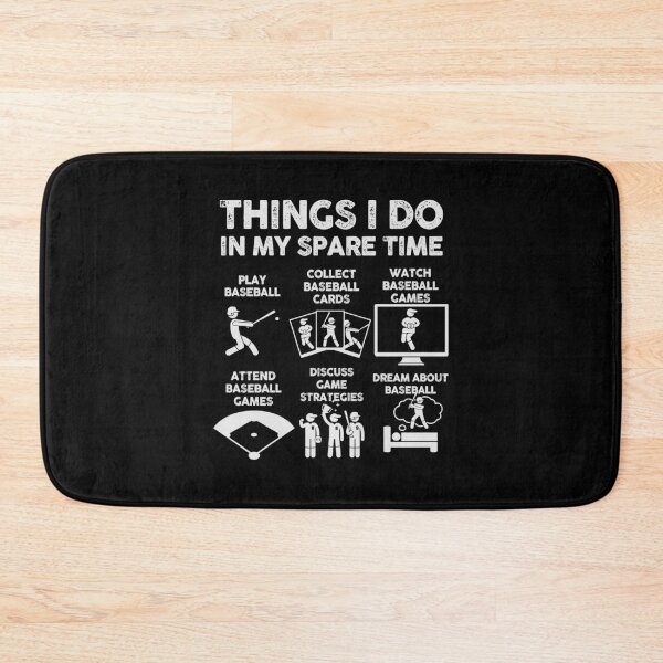 Item preview, Things I do in my Spare Time Baseball designed and sold by 365CarMods Official.