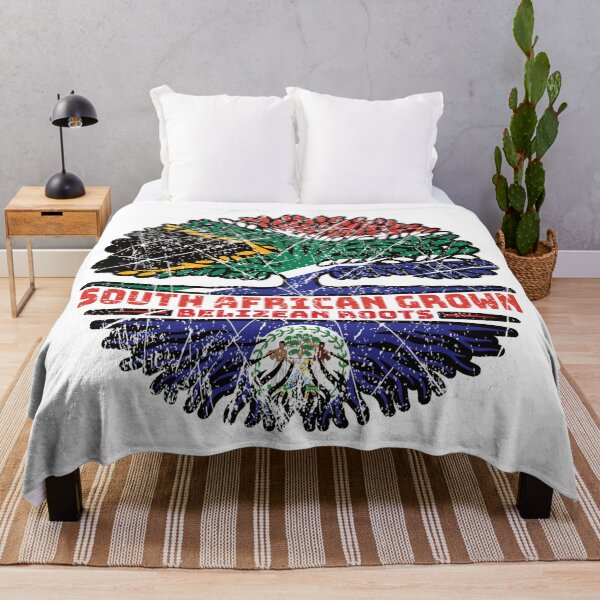Item preview, Belize Belizean South African South Africa Tree Roots Flag designed and sold by FlagX.