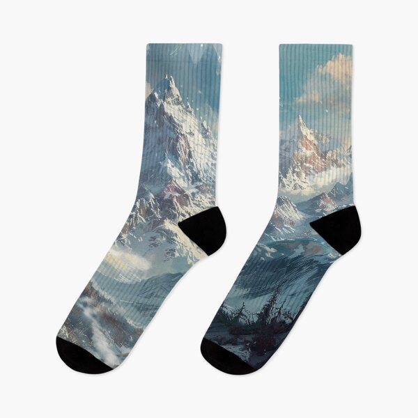 Item preview, Fantasy Landscape - Beautiful Snow Mountain Scenery designed and sold by Lumaria Designs.
