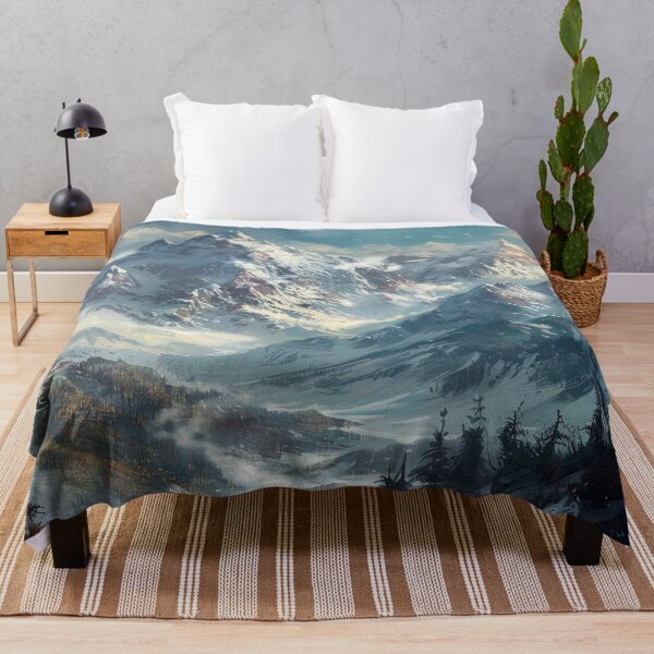 Item preview, Fantasy Landscape - Beautiful Snow Mountain Scenery designed and sold by Lumaria Designs.