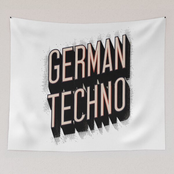 Artikelvorschau, Deutsche Technomusik. entworfen und verkauft von paulo silveira.
