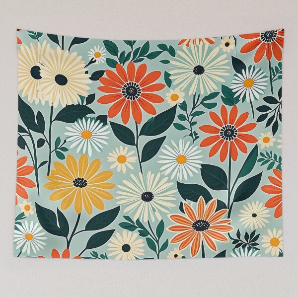 Item preview, Bright Vintage Floral Pattern designed and sold by SportyAndArtful.