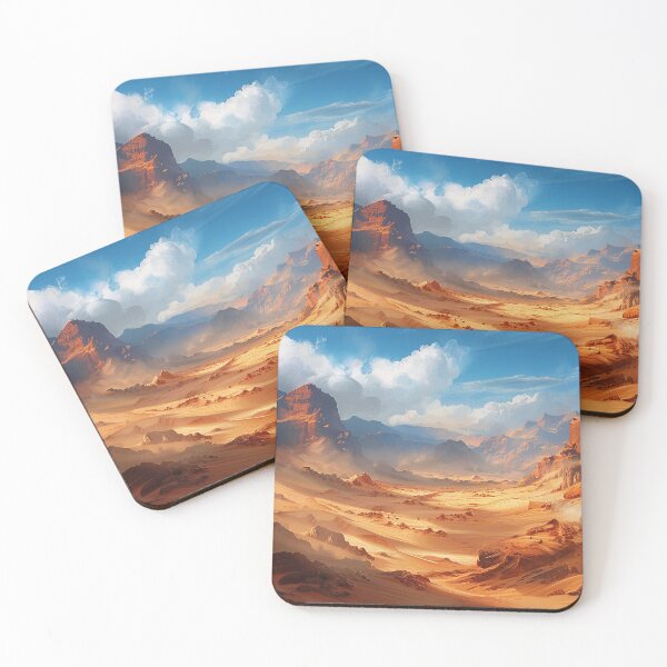 Item preview, Fantasy Desert Landscape - Beautiful Epic Scenery designed and sold by Lumaria Designs.