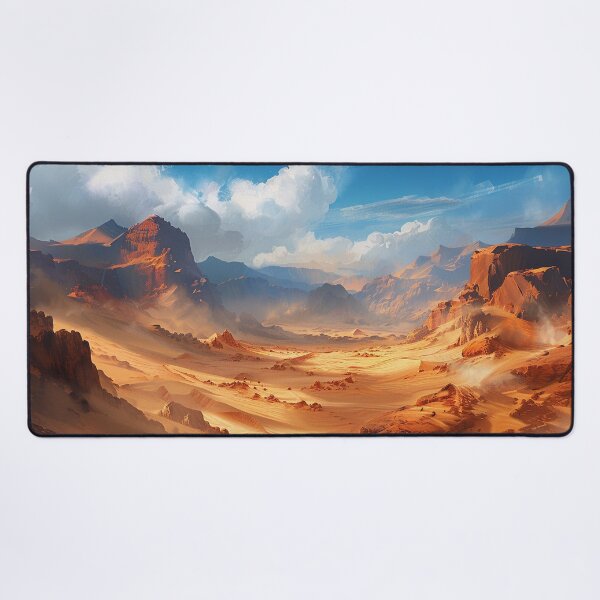 Item preview, Fantasy Desert Landscape - Beautiful Epic Scenery designed and sold by Lumaria Designs.