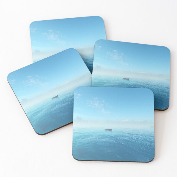 Item preview, Boat In The Sea designed and sold by sakurashorty.