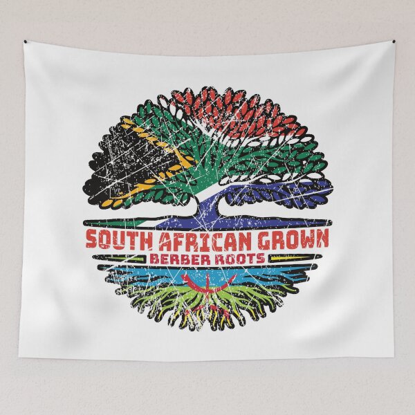 Item preview, Berber Amazigh South African South Africa Tree Roots Flag designed and sold by FlagX.