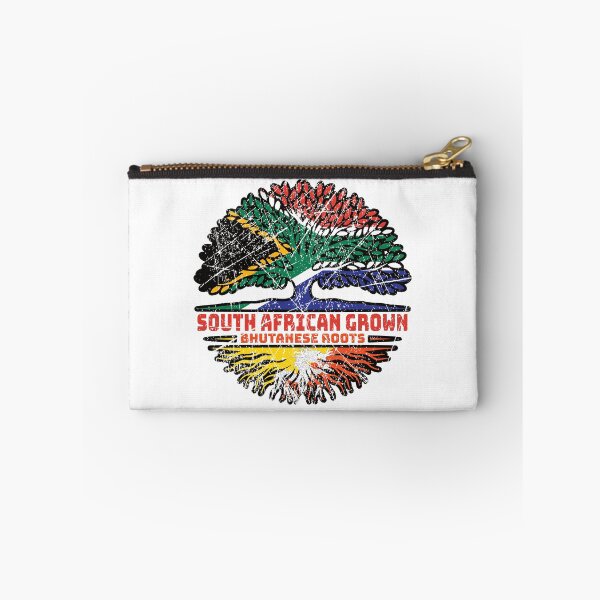 Item preview, Bhutan Bhutanese South African South Africa Tree Roots Flag designed and sold by FlagX.