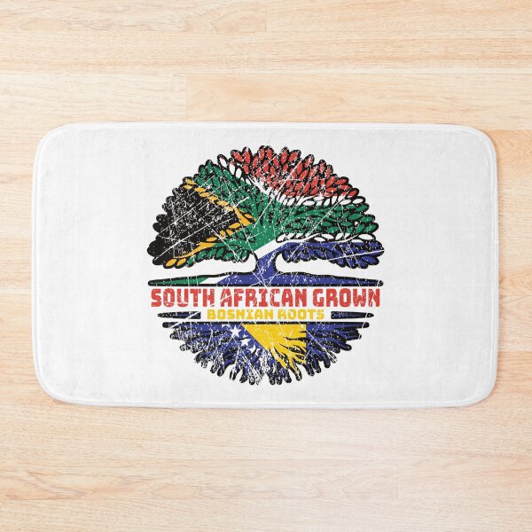 Item preview, Bosnia Bosnian South African South Africa Tree Roots Flag designed and sold by FlagX.