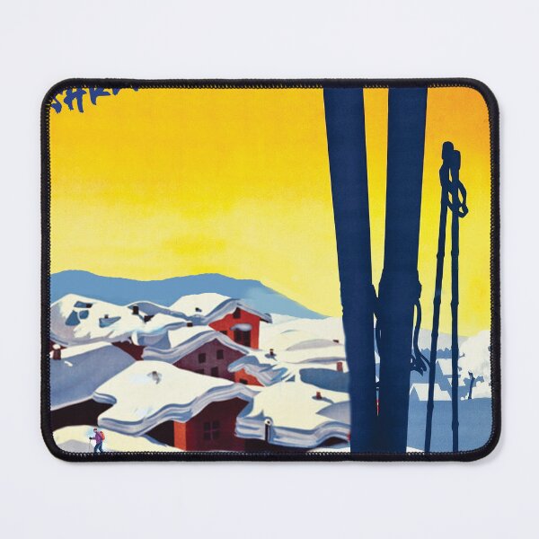 Item preview, Steamboat Springs Ski Resort Travel Poster Skiing Art  designed and sold by oldwestcowboy.