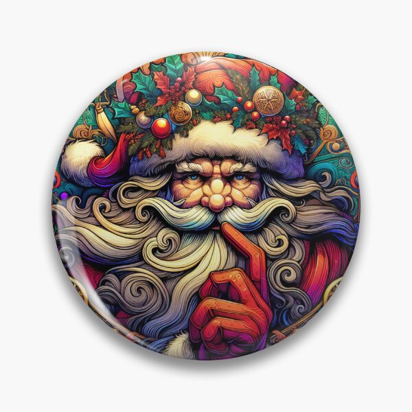 Item preview, Art Nouveau Santa Claus Whisper designed and sold by HolidayBug.