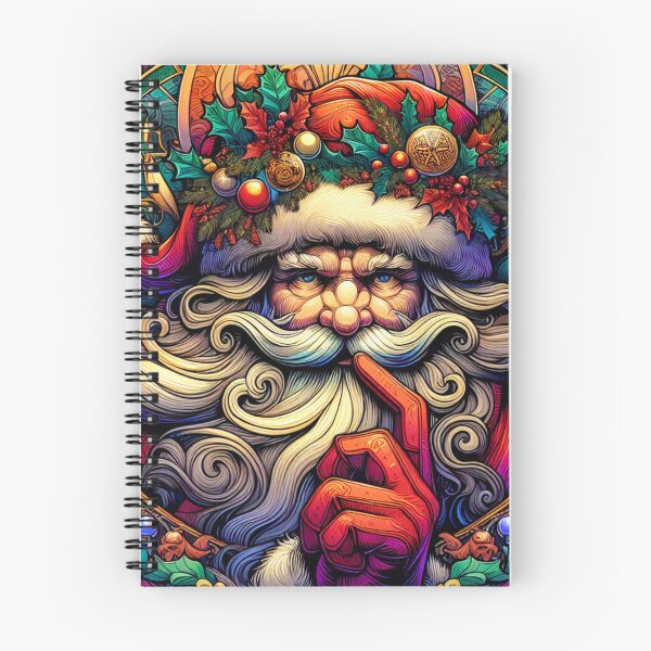 Item preview, Art Nouveau Santa Claus Whisper designed and sold by HolidayBug.
