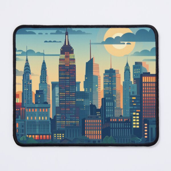 Item preview, New York City Illustration designed and sold by BlueDoeArt.