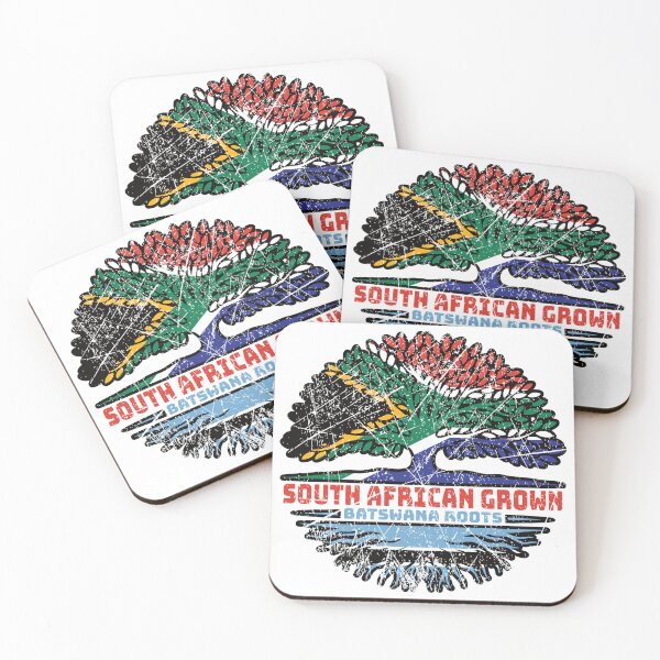 Item preview, Botswana Batswana South African South Africa Tree Roots Flag designed and sold by FlagX.