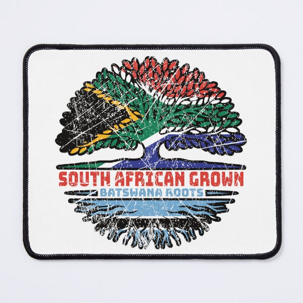 Item preview, Botswana Batswana South African South Africa Tree Roots Flag designed and sold by FlagX.