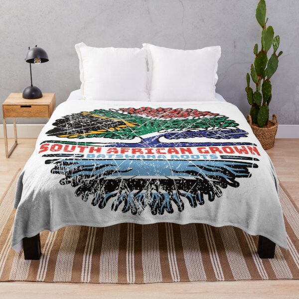 Item preview, Botswana Batswana South African South Africa Tree Roots Flag designed and sold by FlagX.