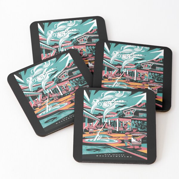 Item preview, Whakarewarewa, The Living Maori Village, New Zealand Travel, Vintage designed and sold by UrbanGraphixs.