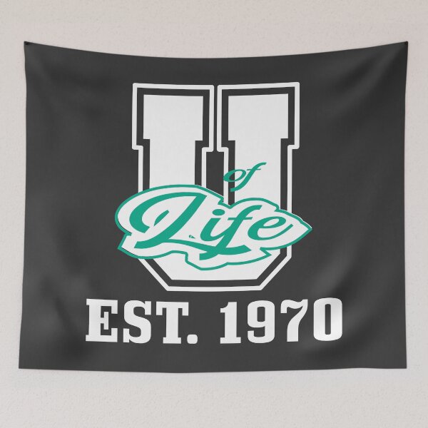 Item preview, University of life est 1970 designed and sold by giftfromheart.