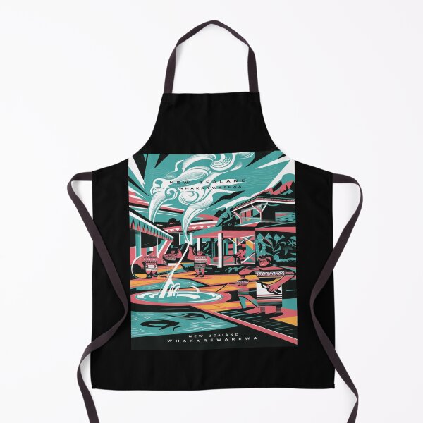 Item preview, Whakarewarewa, The Living Maori Village, New Zealand Travel, Vintage designed and sold by UrbanGraphixs.