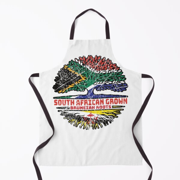 Item preview, Brunei Bruneian South African South Africa Tree Roots Flag designed and sold by FlagX.