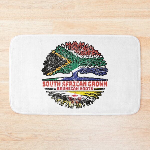 Item preview, Brunei Bruneian South African South Africa Tree Roots Flag designed and sold by FlagX.