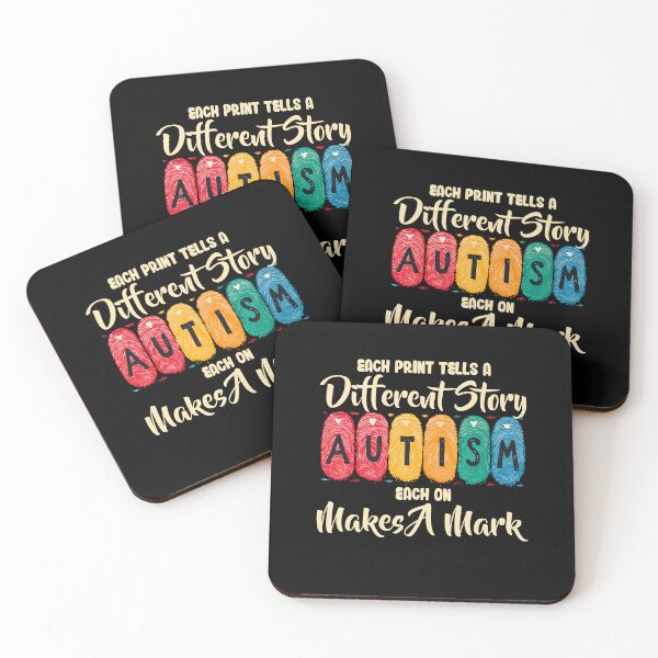 Item preview, Each Print Tells A Different Story Fingerprint Autism designed and sold by Dressed For  Duty.