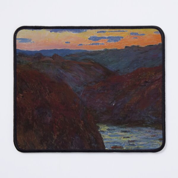 Item preview, Valley of the Creuse, Sunset - 1889 - Claude Monet designed and sold by dottyshai.