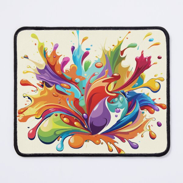 Item preview, Acrylic Vibrant Explosion designed and sold by AgarutanPrint.