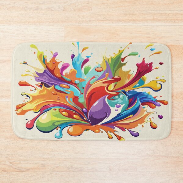 Item preview, Acrylic Vibrant Explosion designed and sold by AgarutanPrint.