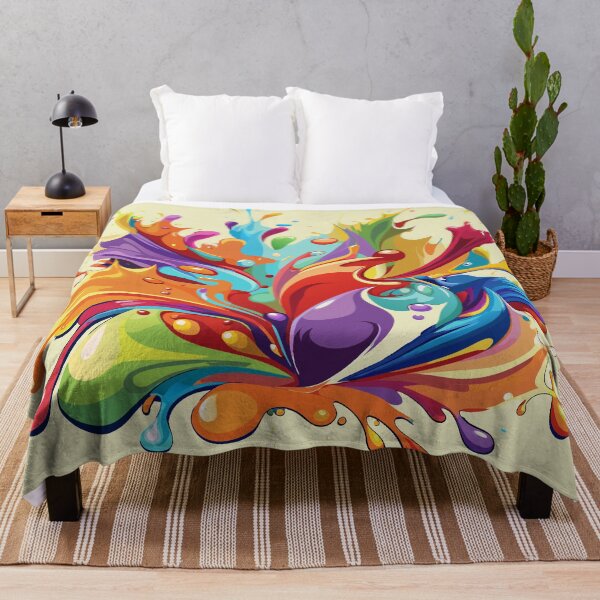 Item preview, Acrylic Vibrant Explosion designed and sold by AgarutanPrint.