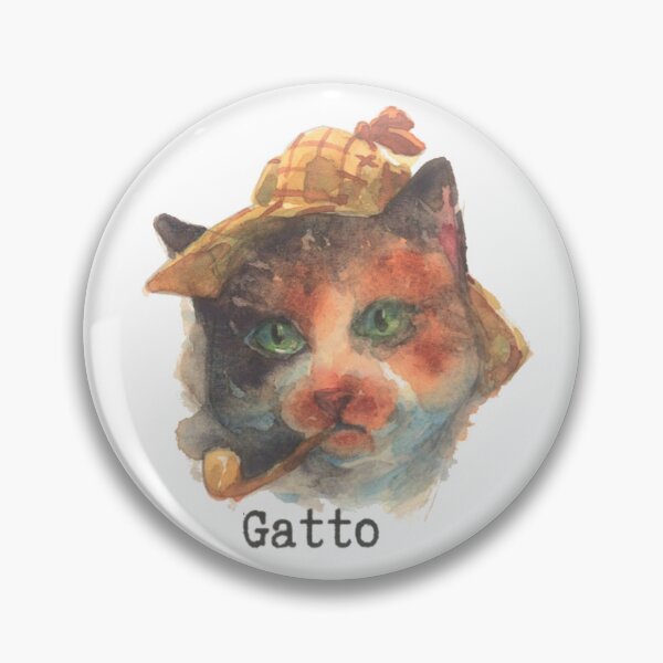 Item preview, Detective Cat designed and sold by Posapiano.