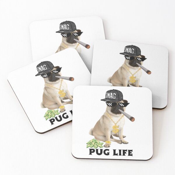 Item preview, Pug life designed and sold by T&C Finesse.