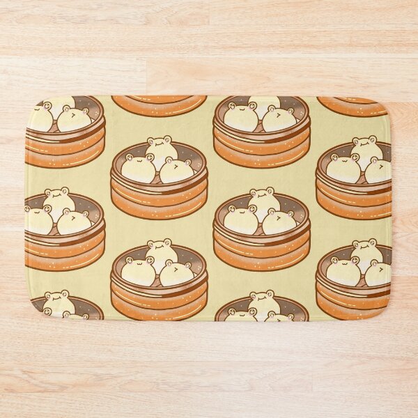 Item preview, Cute kawaii dumpling asian xiao long bao designed and sold by Quacktails.