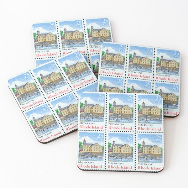 Item preview, US Stamp #2348 - 1990 25c Bicentenary Statehood: Rhode Island designed and sold by WexStudios.