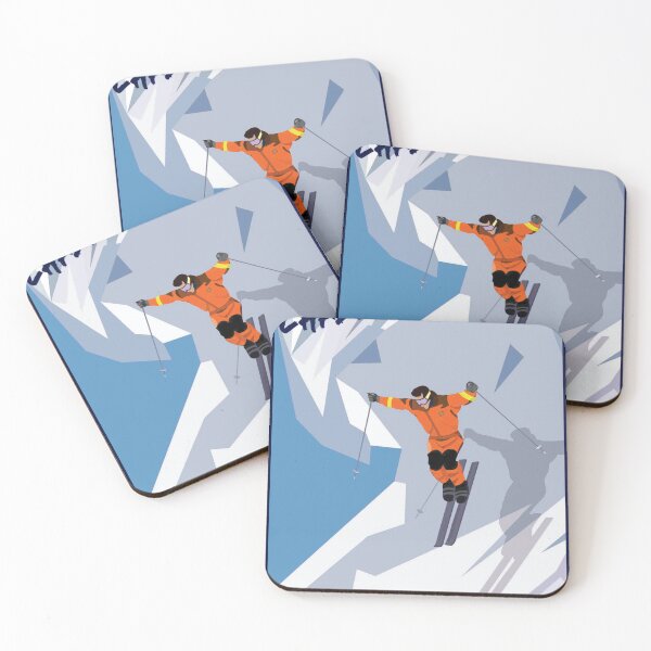 Item preview, Cataloochee Ski Area North Carolina Skiing Travel Poster Ski athe Best Mountains designed and sold by oldwestcowboy.