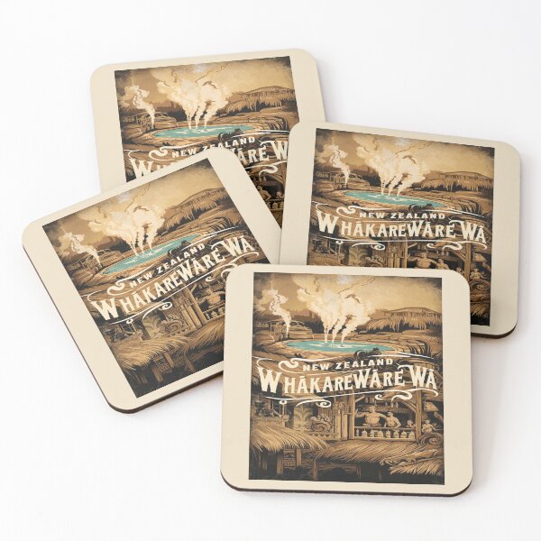 Item preview, Whakarewarewa, The Living Maori Village, New Zealand Travel, Vintage designed and sold by UrbanGraphixs.