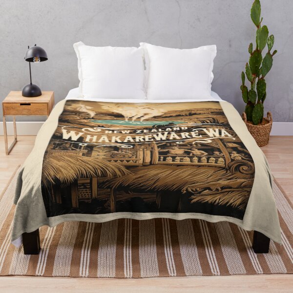 Item preview, Whakarewarewa, The Living Maori Village, New Zealand Travel, Vintage designed and sold by UrbanGraphixs.